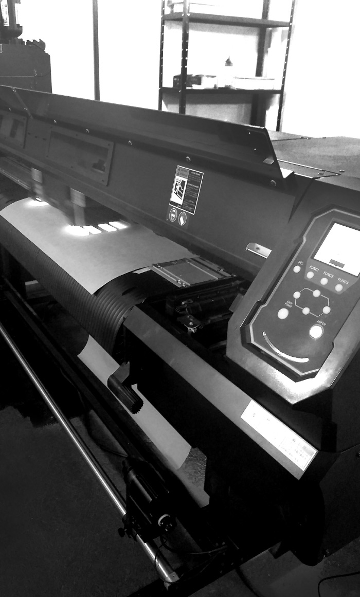 Impressão plotter